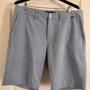 Travis Mathew Light Gray Flat Front Shorts